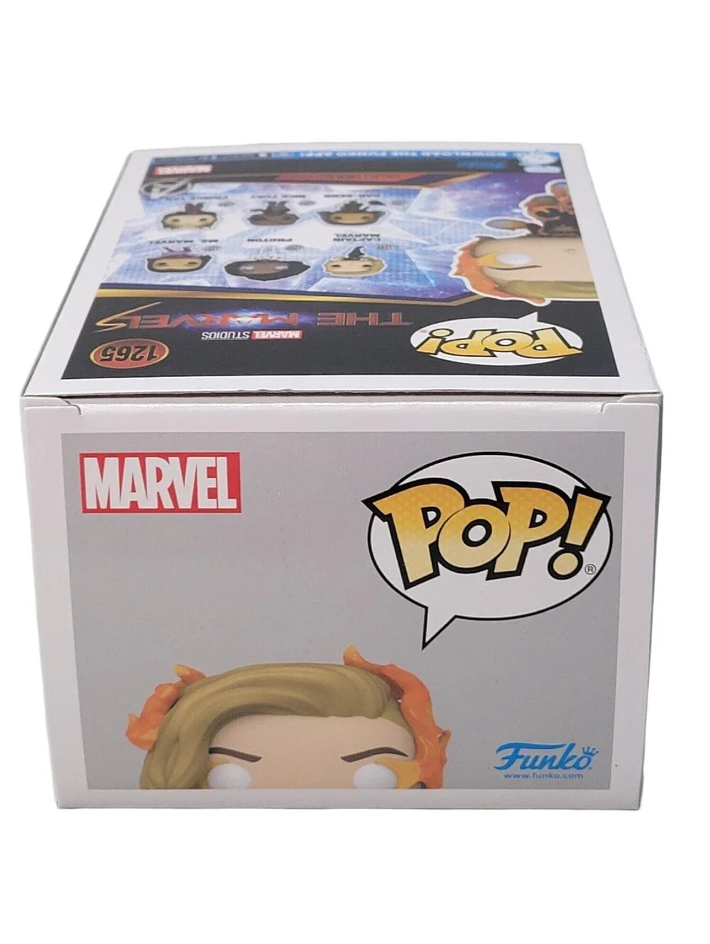 Funko Pop! Captain Marvel #1265 Marvel Collector Corps Exclusive The Marvels New